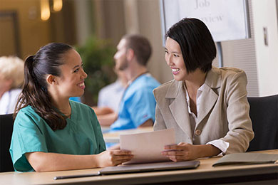 During a CNA interview be sure to ask about the...
